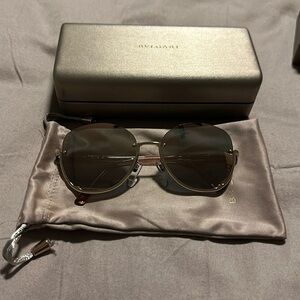 Bvlgari BV 6123 sunglasses in pink gold